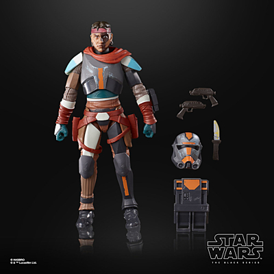 Star Wars - The Black Series - Hunter (Mercenary Gear) akční figurka (SW: The Bad Batch)