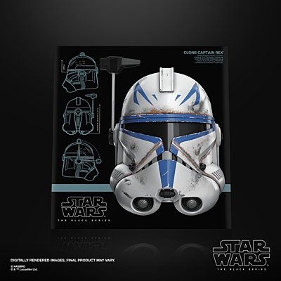 Star Wars - The Black Series - Clone Captain Rex Electronic Helmet (SW: Ahsoka)