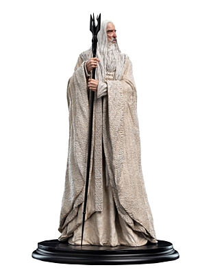 The Lord of the Rings - Saruman the White Wizard (Classic Series) soška 33 cm