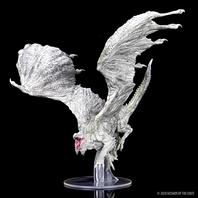 Figurka D&D - Adult White Dragon (Icons of the Realms)