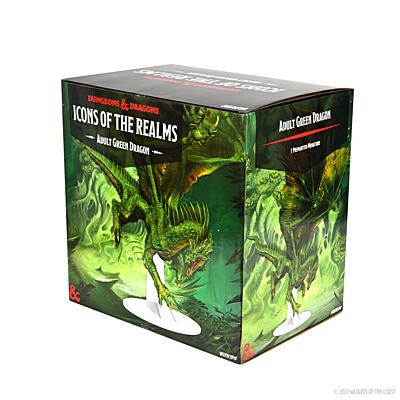 Figurka D&D - Adult Green Dragon (Icons of the Realms)