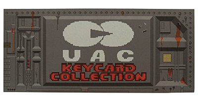 Doom - Sada klíčů - Pixel-Key-Set Replica - Anniversary Limited Edition