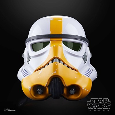 Star Wars - The Black Series - Artillery Stormtrooper Premium Electronic Helmet (SW: The Mandalorian)