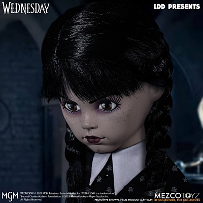 Wednesday - Wednesday Addams Living Dead Dolls panenka 25 cm