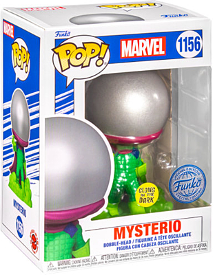 Marvel - Mysterio (GITD) Special Edition POP Vinyl Bobble-Head figurka