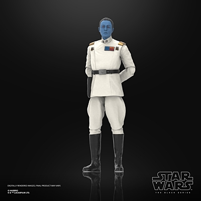 Star Wars - The Black Series - Grand Admiral Thrawn akční figurka 15 cm (SW: Ahsoka)