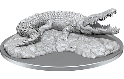 Figurka D&D - Giant Crocodile - Unpainted (Deep Cuts)