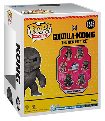 Godzilla vs Kong: The New Empire - Kong Oversized POP Vinyl figurka