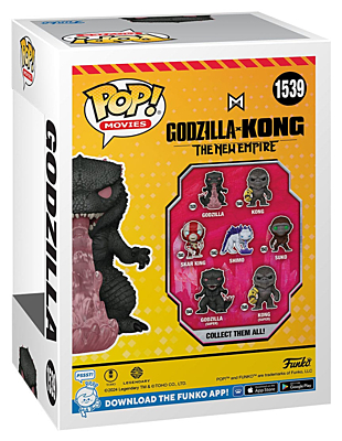 Godzilla vs Kong: The New Empire - Godzilla (with Heat-Ray) POP Vinyl figurka