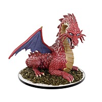 Dungeons & Dragons - Classic Red Dragon (50th Anniversary) - Painted (Icons of the Realms)